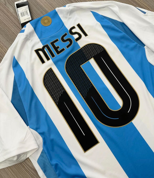 Arjantin Messi Çubuklu Forma