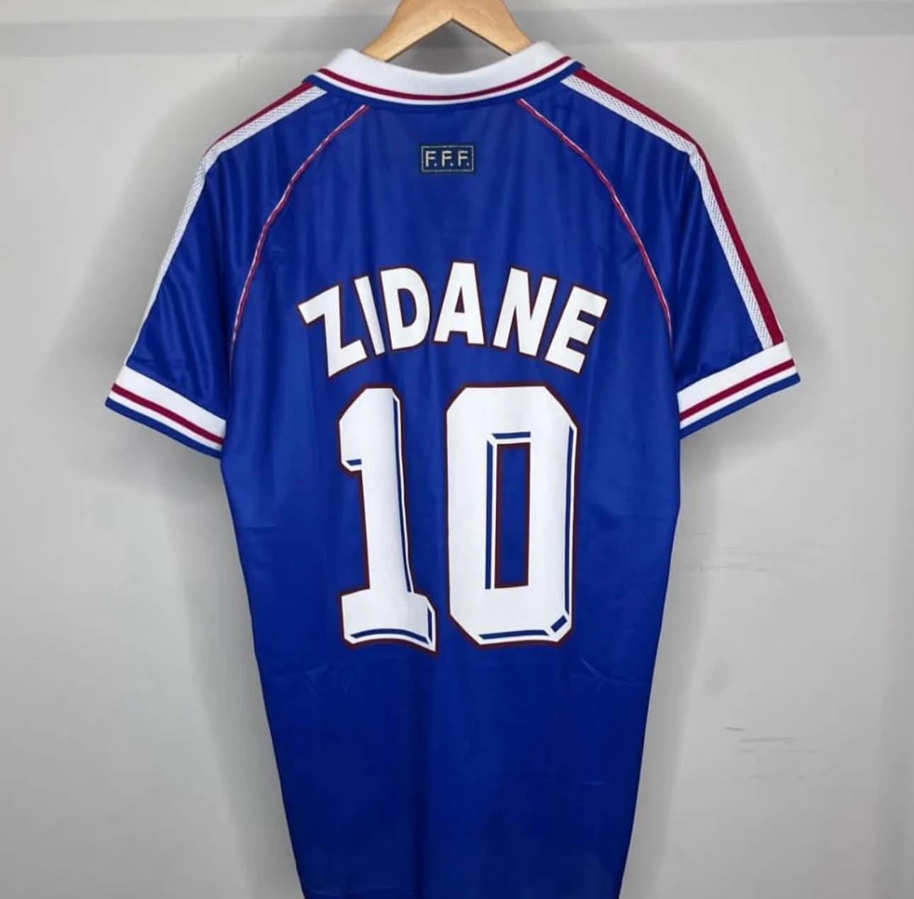 Zidane France 1998 forma