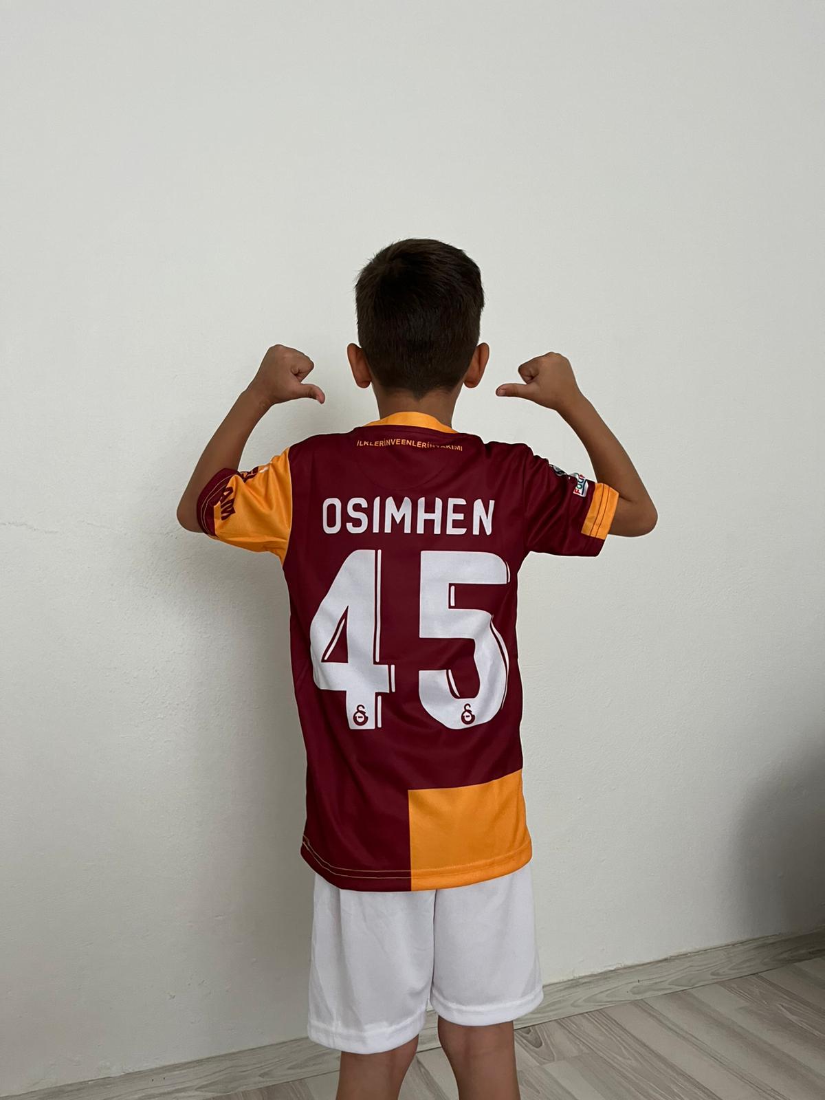 Galatasaray 5 Yıldız Ev Sahibi Forma ( Çocuk Bedenler )