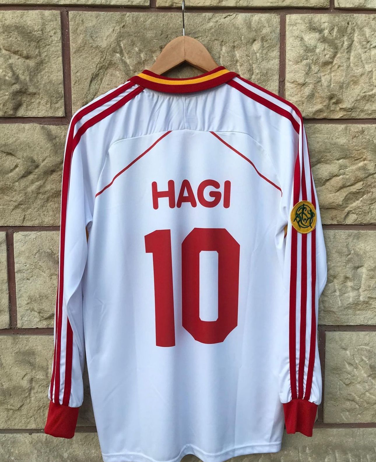 Galatasaray Nostalji Hagi Uefa Beyaz Forma