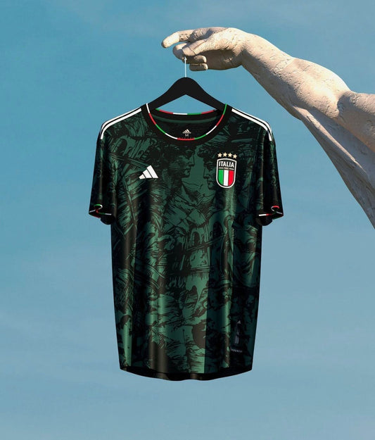 İtalya Yeşil Özel Tasarım Forma