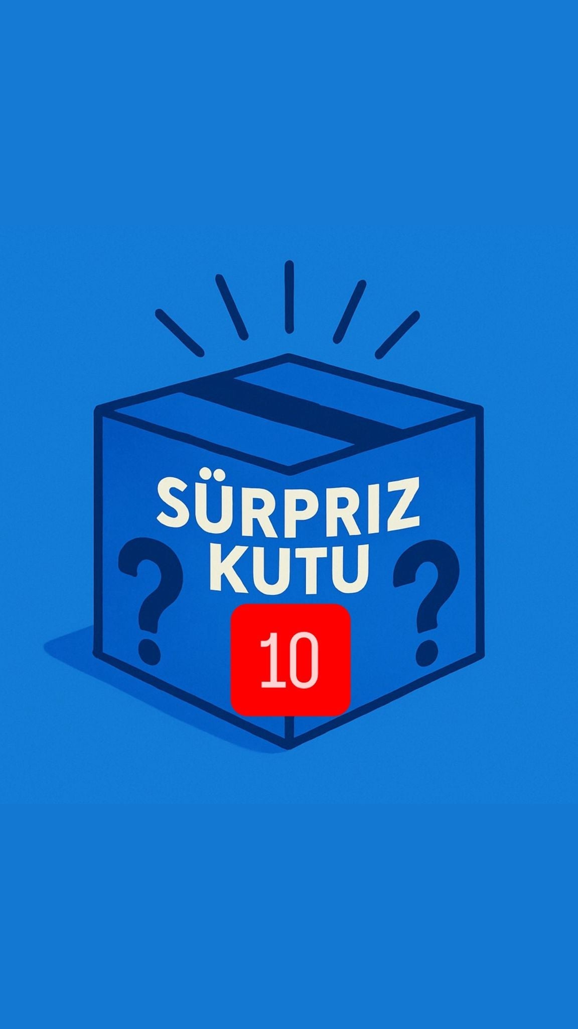 Sürpriz kutu EFSANE 10 LU PAKET !