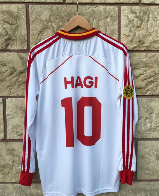 Galatasaray Nostalji Hagi Uefa Beyaz Forma