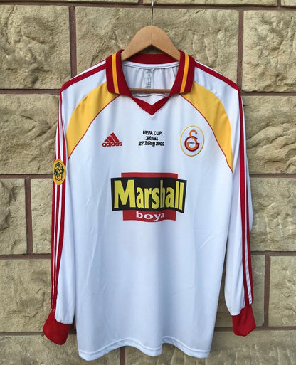 Galatasaray Nostalji Hagi Uefa Beyaz Forma